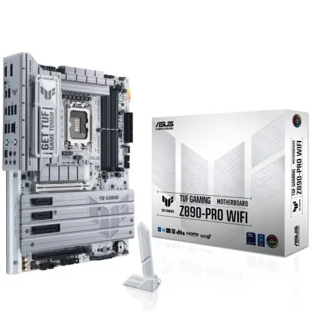 Placa Base Asus TUF GAMING Z890-PRO WIFI/ Socket 1851/ DDR5/ PCIe 5.0 - Frikibase