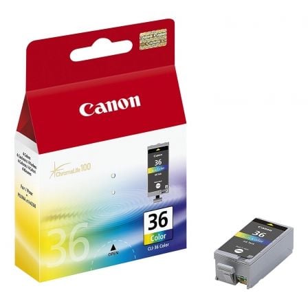Cartucho de Tinta Original Canon CLI-36/ Tricolor - Frikibase