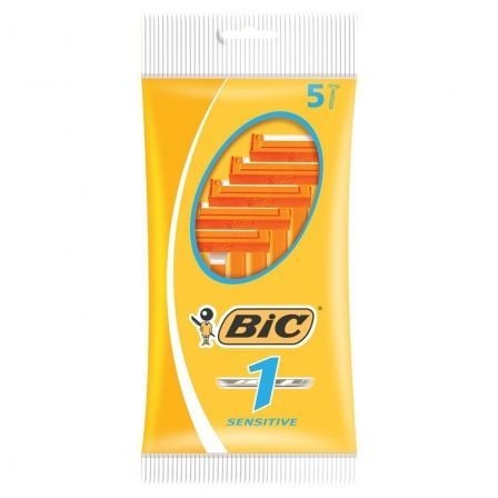 Cuchilla de Afeitar Bic 1 Sensitive/ 5 uds - Frikibase