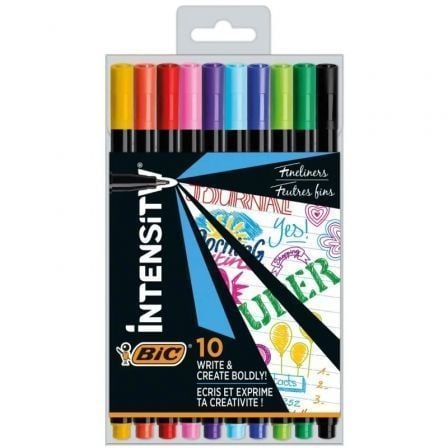 Rotuladores Punta Fina Bic Intensity Fine CEL1011727/ Colores Surtidos - Frikibase