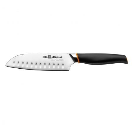 Cuchillo Santoku Bra Efficient A198003/ Hoja 130mm/ Acero inoxidable - Frikibase