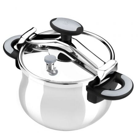 Olla a Presión Bra New Star A185501/ Ø22cm/ 4.5L/ Acero Inoxidable/ Apta para Inducción - Frikibase