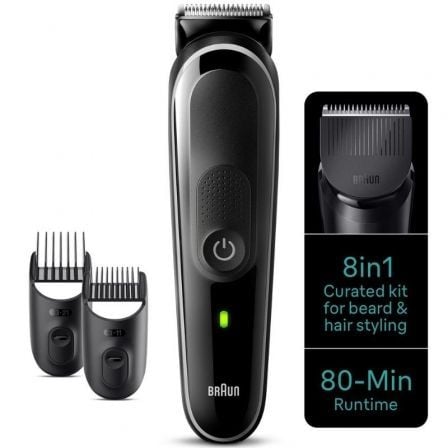 Recortadora Braun All in One Style Kit Series 3 MGK3440/ con Batería/ 8 Accesorios - Frikibase