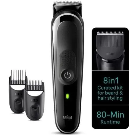 Recortadora Braun All in One Style Kit Series 3 MGK3440/ con Batería/ 8 Accesorios - Frikibase