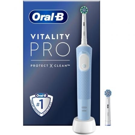 Cepillo Dental Oral-B Vitality Pro/ Incluye 1 Recambio/ Azul - Frikibase