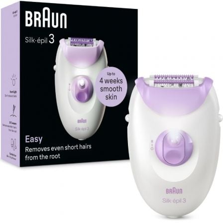 Depiladora Braun Silk Epil Series 3 SE3-000/ Con Cable - Frikibase