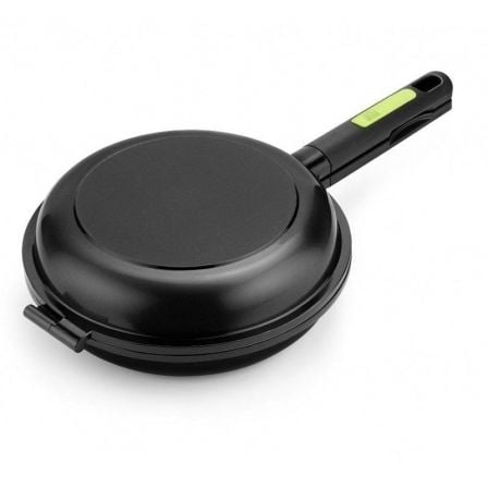 Sartén Dupla para Tortillas Bra Prior A121466/ Ø20cm/ Aluminio fundido/ Apta para Inducción - Frikibase