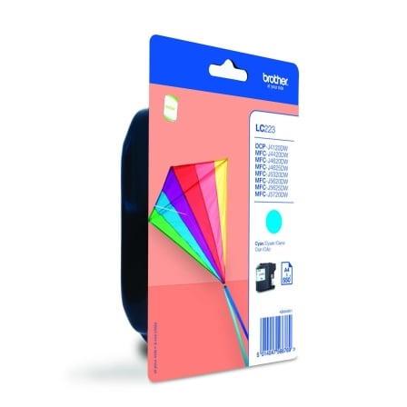 Cartucho de Tinta Original Brother LC-223CBP/ Cian - Frikibase