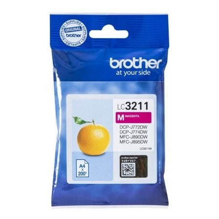 Cartucho de Tinta Original Brother LC-3211M/ Magenta - Frikibase