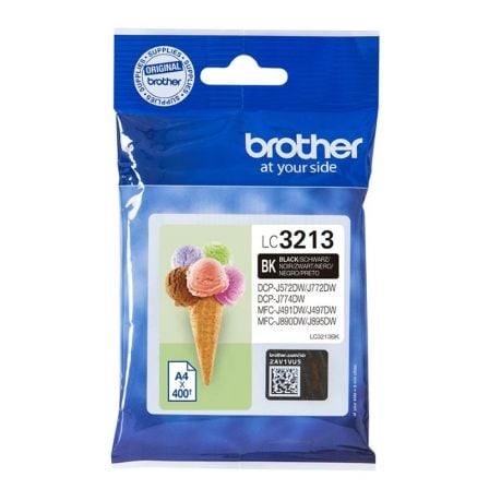 Cartucho de Tinta Original Brother LC-3213/ Negro - Frikibase