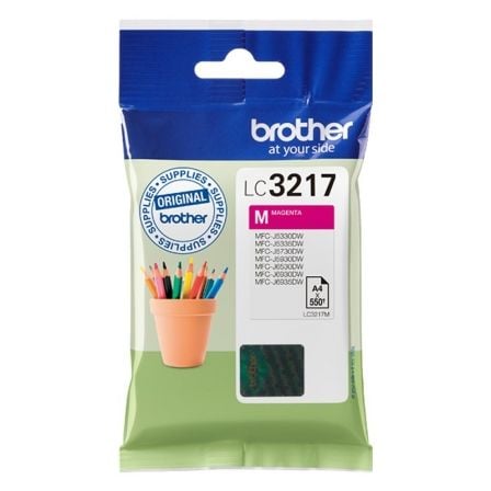 Cartucho de Tinta Original Brother LC-3217M/ Magenta - Frikibase