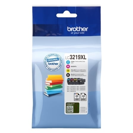 Cartucho de Tinta Original Brother LC-3219XL Alta Capacidad Multipack/ Cian/ Magenta/ Amarillo/ Negro - Frikibase