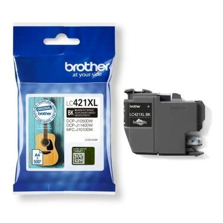 Cartucho de Tinta Original Brother LC421XL Alta Capacidad/ Negro - Frikibase