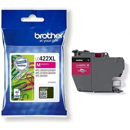 Cartucho de Tinta Original Brother LC-422 XL Alta Capacidad/ Magenta - Frikibase