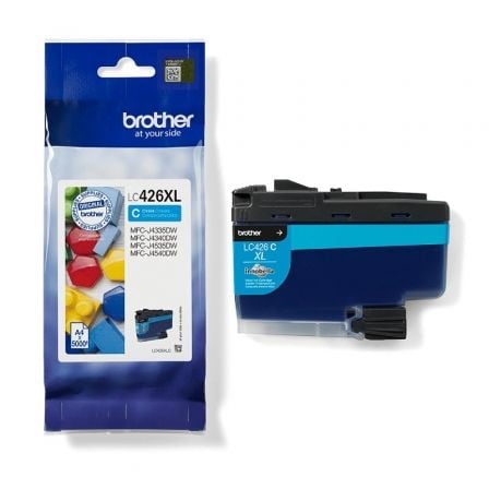 Cartucho de Tinta Original Brother LC-426 XL Alta Capacidad/ Cian - Frikibase