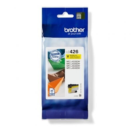 Cartucho de Tinta Original Brother LC426Y/ Amarillo - Frikibase
