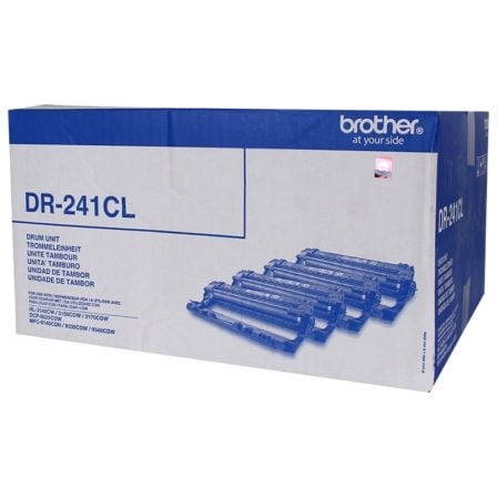 Tambor de Imagen Original Brother DR-241CL Multipack/ Cian/ Magenta/ Amarillo/ Negro - Frikibase