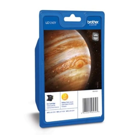 Cartucho de Tinta Original Brother LC-1240Y/ Amarillo - Frikibase