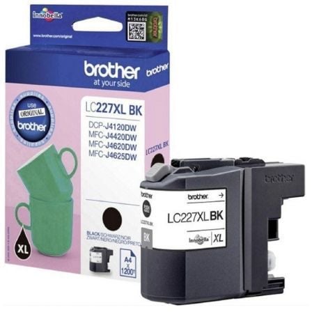 Cartucho de Tinta Original Brother LC-227 XL Alta Capacidad/ Negro - Frikibase