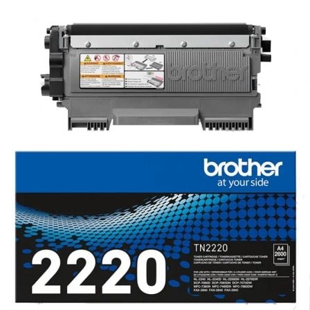 Tóner Original Brother TN-2220/ Negro - Frikibase
