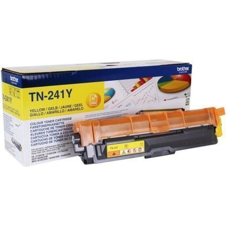 Tóner Original Brother TN-241Y/ Amarillo - Frikibase