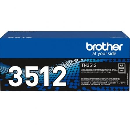 Tóner Original Brother TN-3512/ Negro - Frikibase