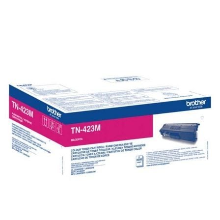 Tóner Original Brother TN-423M Alta Capacidad/ Magenta - Frikibase