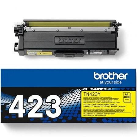 Tóner Original Brother TN-423Y Alta Capacidad/ Amarillo - Frikibase