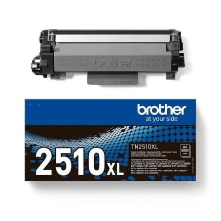 Tóner Original Brother TN2510XL Alta Capacidad/ Negro - Frikibase