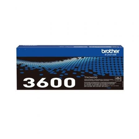 Tóner Original Brother TN3600/ Negro - Frikibase