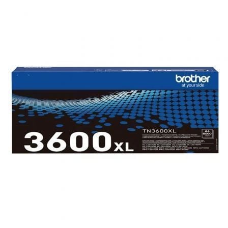 Tóner Original Brother TN3600XL Alta Capacidad/ Negro - Frikibase