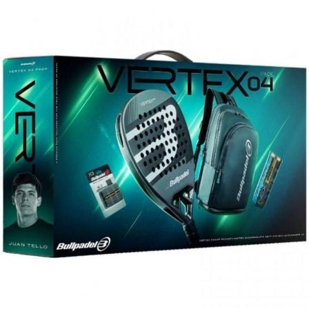 Pack Pala de Pádel Bullpadel Vertex 04 Comfort Pro Line 2026/ Incluye 3 Accesorios - Frikibase
