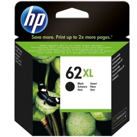 Cartucho de Tinta Original HP nº62 XL Alta Capacidad/ Negro - Frikibase