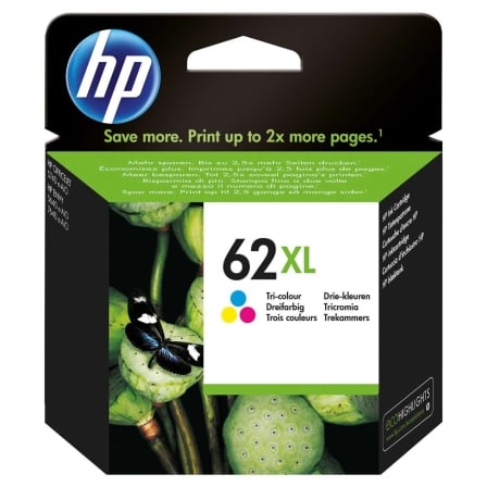 Cartucho de Tinta Original HP nº62 XL Alta Capacidad/ Tricolor - Frikibase