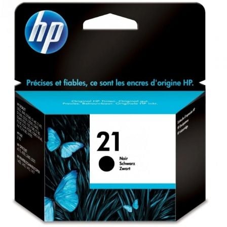 Cartucho de Tinta Original HP nº21/ Negro - Frikibase