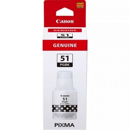 Botella de Tinta Original Canon GI-51/ Negra - Frikibase