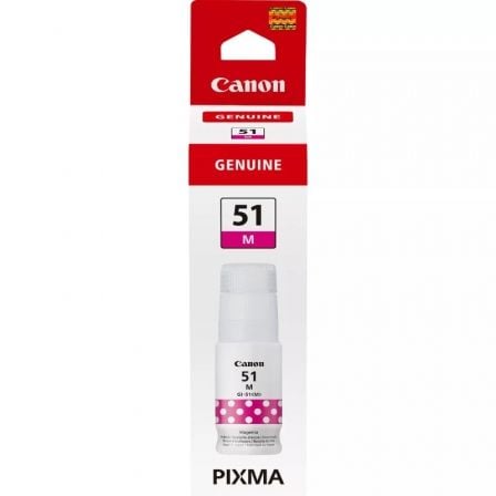 Botella de Tinta Original Canon GI-51/ Magenta - Frikibase