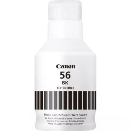 Botella de Tinta Original Canon GI-56/ Negro - Frikibase