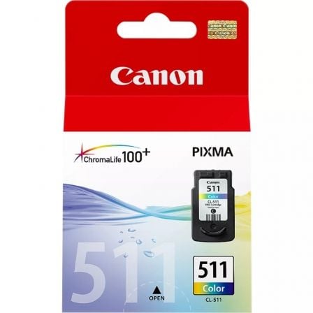 Cartucho de Tinta Original Canon CL-511/ Tricolor - Frikibase