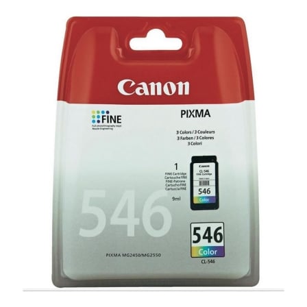 Cartucho de Tinta Original Canon CL-546/ Tricolor - Frikibase