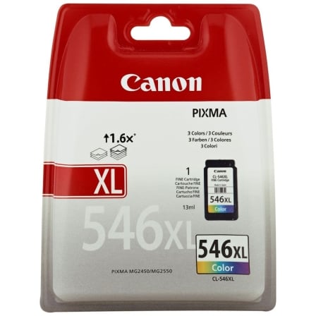 Cartucho de Tinta Original Canon CL-546XL Alta Capacidad/ Tricolor - Frikibase