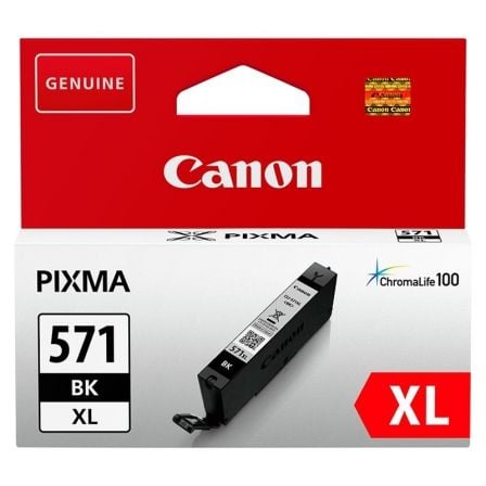 Cartucho de Tinta Original Canon CLI-571XL Alta Capacidad/ Negro - Frikibase