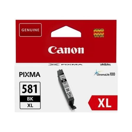 Cartucho de Tinta Original Canon CLI-581BKXL Alta Capacidad/ Negro - Frikibase