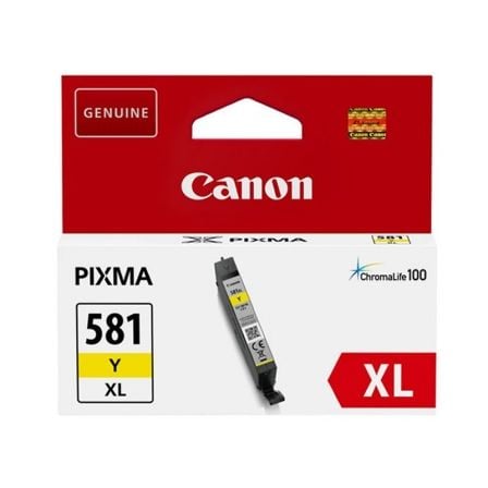 Cartucho de Tinta Original Canon CLI-581YXL Alta Capacidad/ Amarillo - Frikibase
