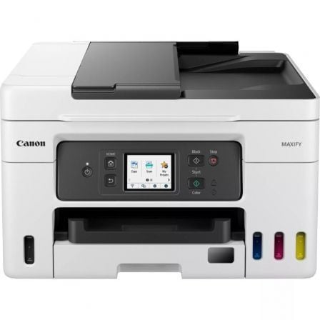 Multifunción Recargable Canon MAXIFY GX4050 MegaTank WiFi/ Fax/ Dúplex/ Blanca - Frikibase