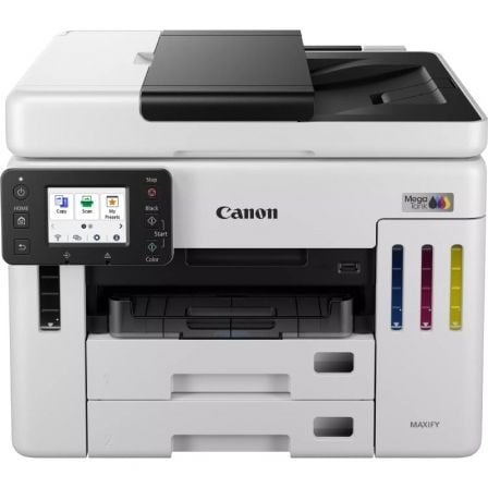 Multifunción Recargable Canon MAXIFY GX7150 MegaTank WiFi/ Dúplex/ Fax/ Blanca - Frikibase