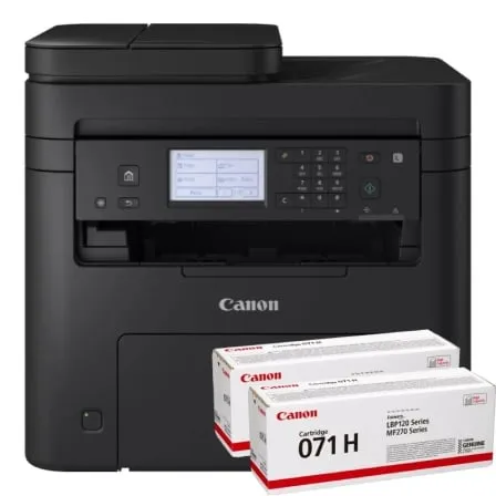 Multifunción Láser Monocromo Canon i-SENSYS MF275DW WiFi/ Dúplex/ Fax/ Negra - Frikibase