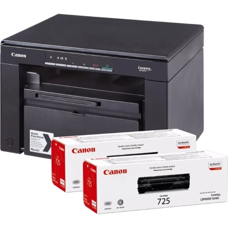 Multifunción Láser Monocromo Canon I-SENSYS MF3010/ Negra - Frikibase