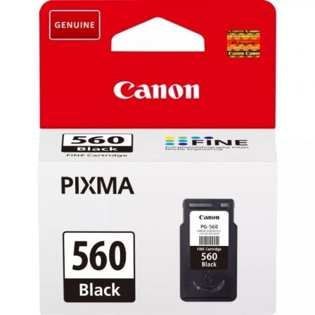 Cartucho de Tinta Original Canon PG-560/ Negro - Frikibase