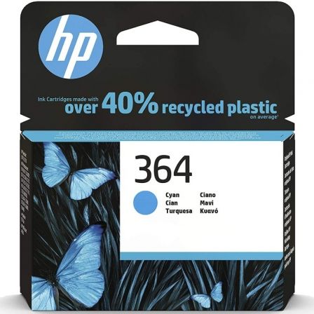 Cartucho de Tinta Original HP nº364/ Cian - Frikibase